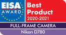 EISA logo Full-frame Camera Nikon D780